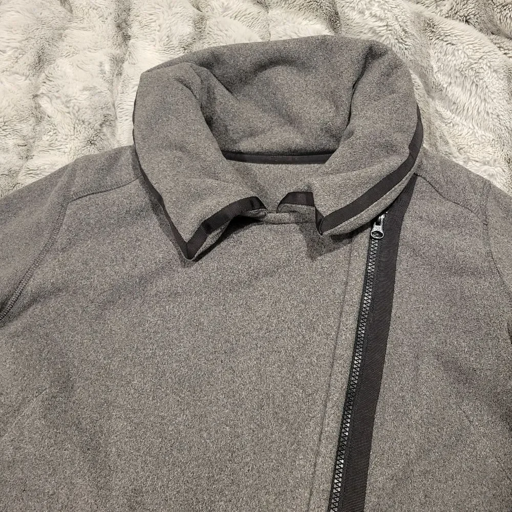 Lululemon Fleece Moto jacket, size 10